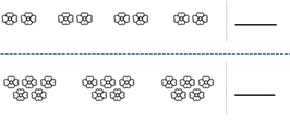 Skip Counting - Write the Sum (Picture Based) - Count by 2 and 5 - Math Worksheet Sample#2