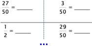 Convert - Fractions to Decimals - Level A6 - Proper Fraction, Denominator 2 to 100 and 1000. -  Math Worksheet Sample Dynamic