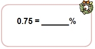 Convert Decimals to Percentage - Math Worksheet Sample#2