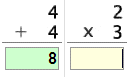 Drills - Mixed Operators - Addition, Multiplication - Single Digit -  Math Worksheet Sample Drill (Interactive)