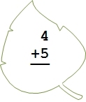 Add, Compare and Color by Number - Based on Sum - Set 1 - Sum less than 10 - Math Worksheet Sample#3