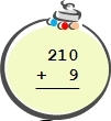 Addition - Three Digit  - Mixed - Set 1 (Add Single Digit to a 3 Digit Number) -  Math Worksheet Sample Dynamic #4