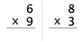 Multiplication : Single Digit - Tables of 0 to 8 ([0 - 8] X [0 - 9]) - Math Worksheet SampleDrill (Dynamic)